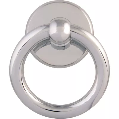 Ручка - гонг 600 Ring "ANELLO" 110 mm Полированный хром